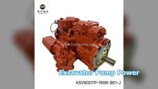 掘削機油圧ポンプ K5V80DTP パワーブースト