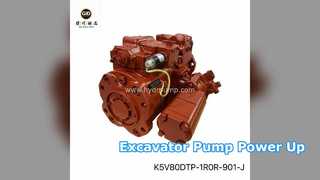 掘削機ポンプ K5V80DTP 15 トンパワーアップ