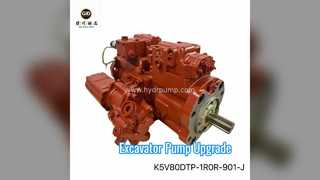 12-15トンのための掘削機の油圧ポンプK5V80DTP